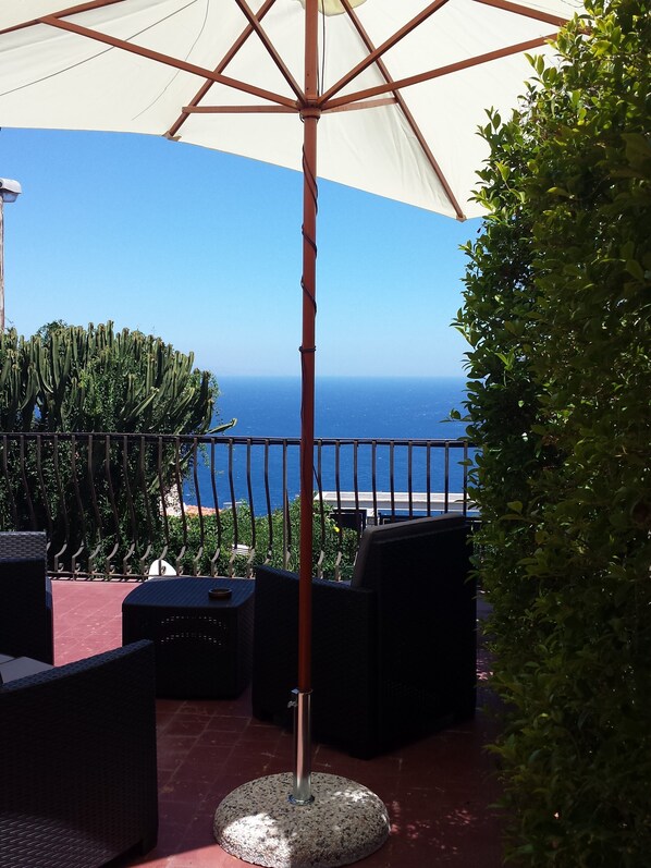 Terrace with seaview