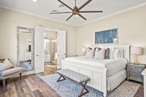 1st Floor Primary King Suite - Primary king suite with ensuite bathroom.