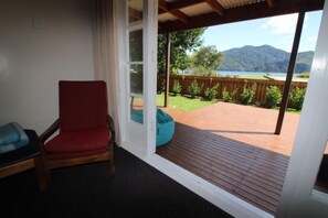 All day sun with views from the deck