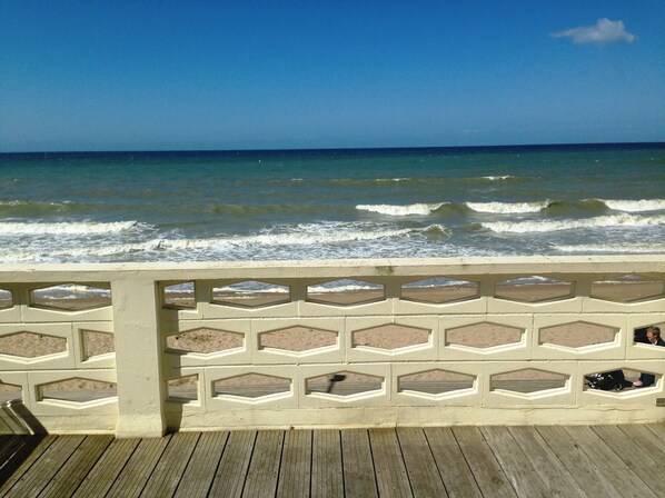 Vista spiaggia/mare