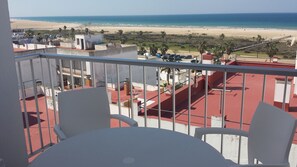 Terraza con vistas al mar