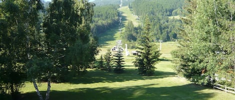 Vue du balcon été 