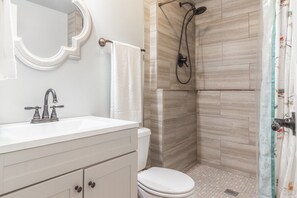 Updated modern bathroom