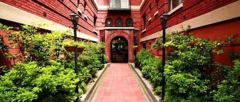 Front Entrance to Historic 1910 Building