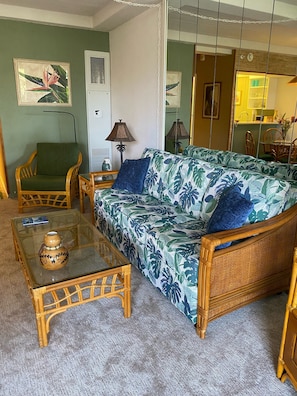Sofa bed and reading chair