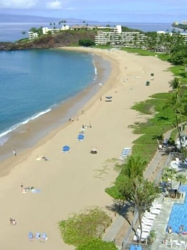 The Whaler pool is located right on beautiful Kaanapali Beach