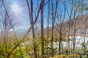 Vue depuis l’hébergement