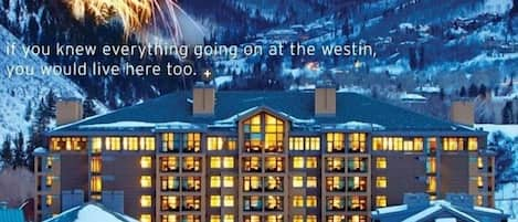 Westin at Night - Fireworks