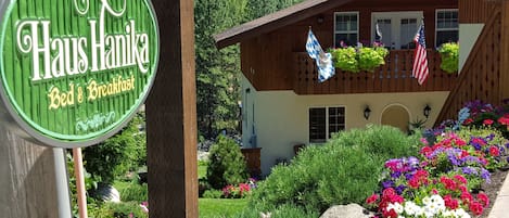 Haus Hanika Bed and Breakfast on the Wenatchee River.  
