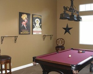 Billiards room