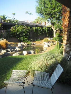 The 'creek' at Shadow Mountain resort, Palm Desert