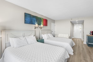 Two queen beds with Tempur Pedic Mattresses