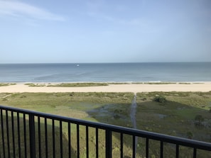 Amazing views of the Gulf with boardwalk down to beach