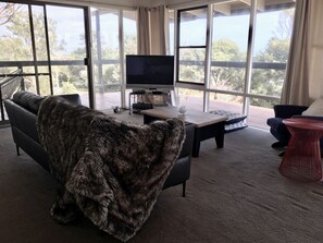 Upstairs living