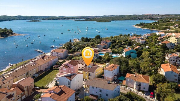 Lage Ferienhaus Stephan - direkt am Meer