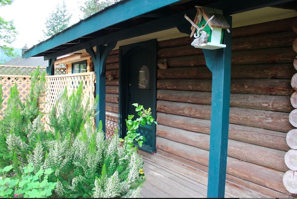 Cabin entrance