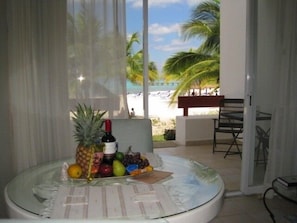 Welcome basket to ease you into your first night in paradise