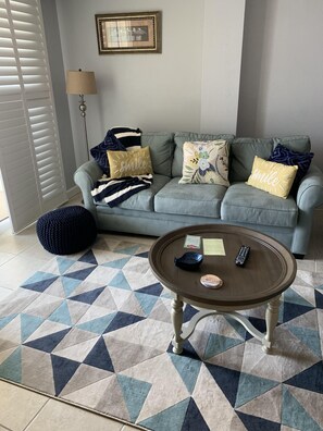 Couch in family room