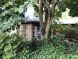 View of Cottage from Patio