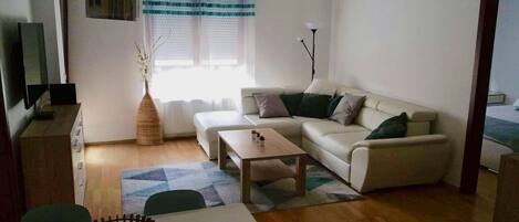 Livingroom with city views