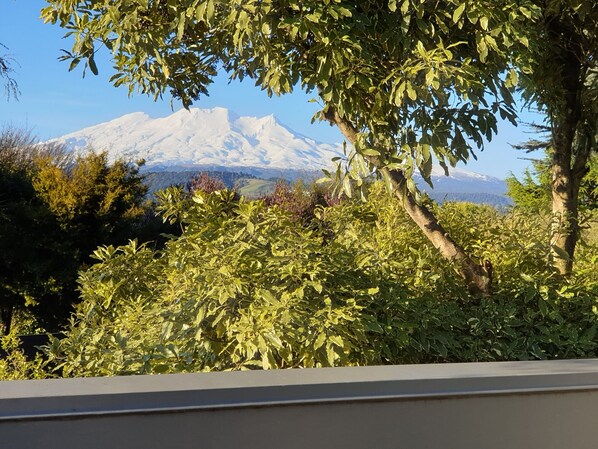 Blick von der Unterkunft