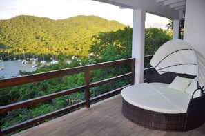 love seat on your private balcony with stunning view !! 
