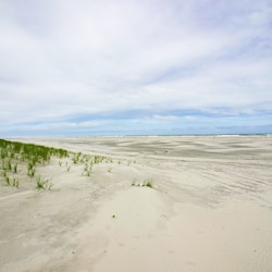 What our beach usually looks like—- almost never crowded.