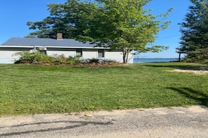 Roadside view-driveway