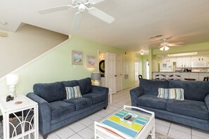 Spacious and cozy living room perfect for relaxation