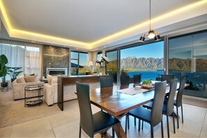 Dining area with great views