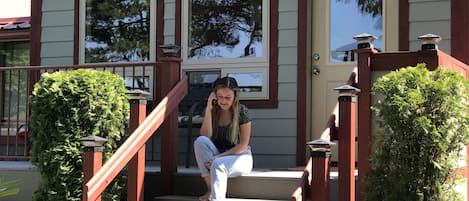 Bunkhouse front porch