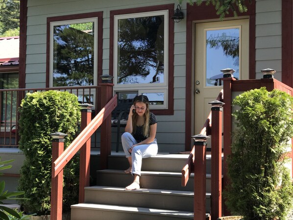 Bunkhouse front porch