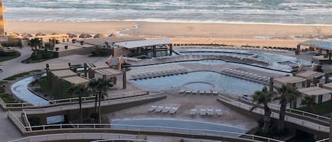 Vue sur la plage/l’océan