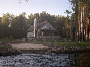 Beach and yard