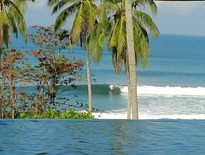 Pool and surfer