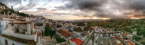 Blick von der Unterkunft
