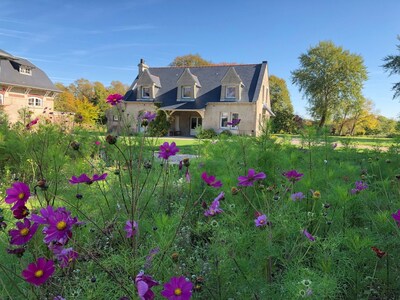 Baie de Somme, Mar, Golf Belle-Dune, Equitación (10 personas)