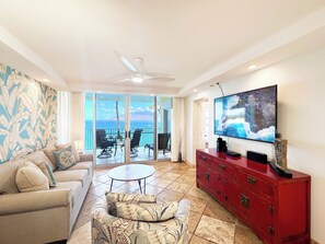 Breathtaking views flow into your elegantly designed condo.