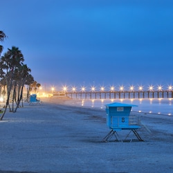 The Oceanside Pier is magical at twilight!