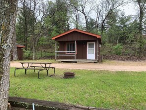 Front of cabin