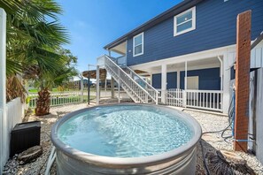 Relax and unwind in your own backyard oasis! This pool is perfect for beating the Texas heat in privacy