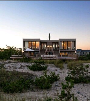 View of main house from the beach.