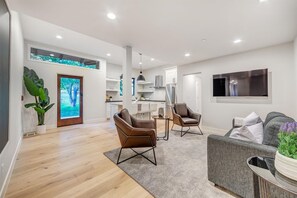 Living room and Kitchen
