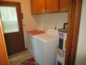 Laundry room.