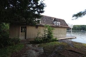 large boathouse entrance