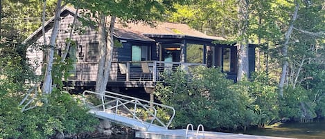 Long Pond Cottage on Long Pond, Mount Desert Island