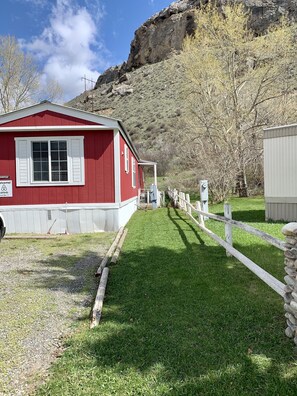 Front/side view of house 