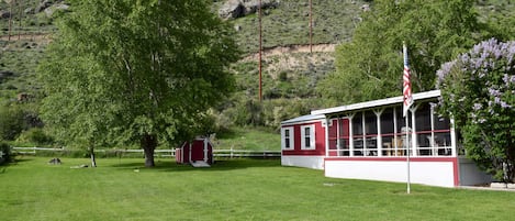 View of house and surrounding area