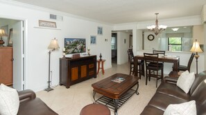 living area and tv 