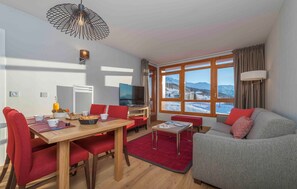 Relax in the living area.